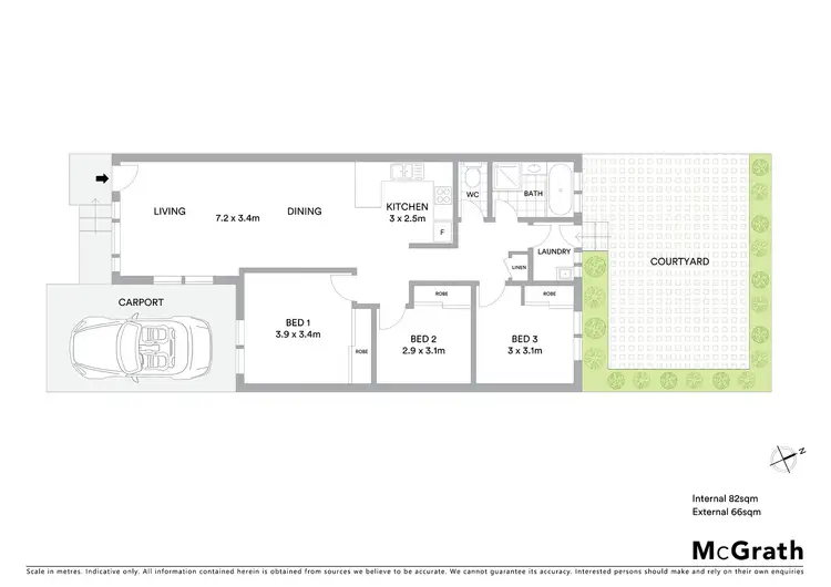 Floorplan of Homely villa listing, 13/166 Avoca Drive, Kincumber NSW 2251