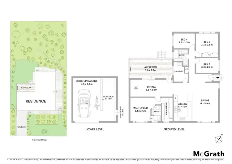 Floorplan of Homely house listing, 4 Frederick Street, Hornsby NSW 2077