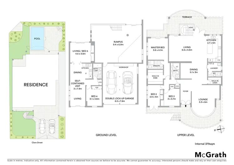 Floorplan of Homely house listing, 8 Clare Street, Gladesville NSW 2111