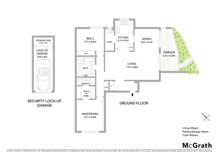 Floorplan of Homely apartment listing, 8/2 Spruson Street, Neutral Bay NSW 2089
