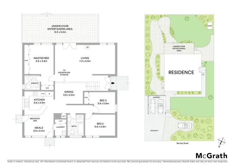Floorplan of Homely house listing, 128 Barclay Road, North Rocks NSW 2151