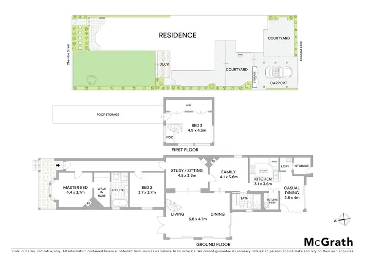 Floorplan of Homely house listing, 159 Chandos Street, Crows Nest NSW 2065
