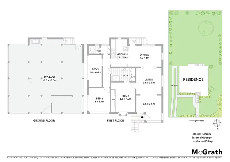 Floorplan of Homely house listing, 274 McDougall Street, Koongal QLD 4701