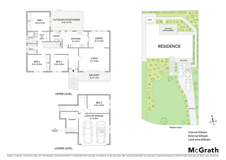 Floorplan of Homely house listing, 16 Wallent Close, Wamberal NSW 2260