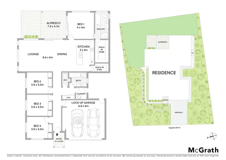 Floorplan of Homely house listing, Lot 4 43/31 Hayters Drive, Suffolk Park NSW 2481