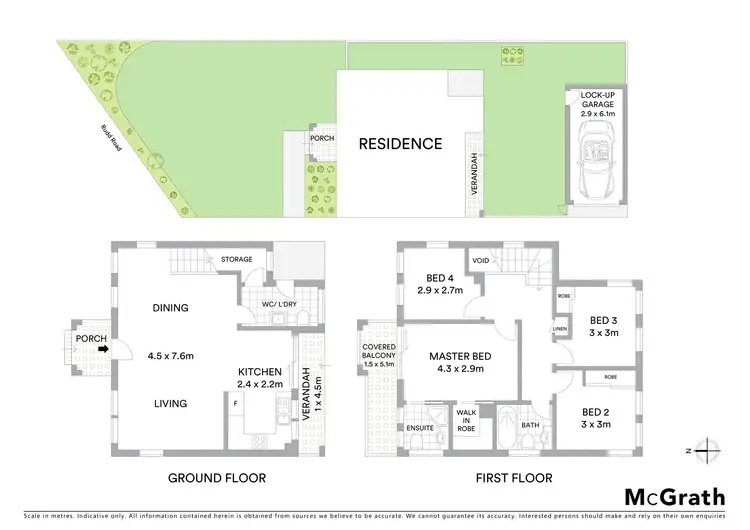 Floorplan of Homely townhouse listing, 1/12-14 Rudd Road, Leumeah NSW 2560