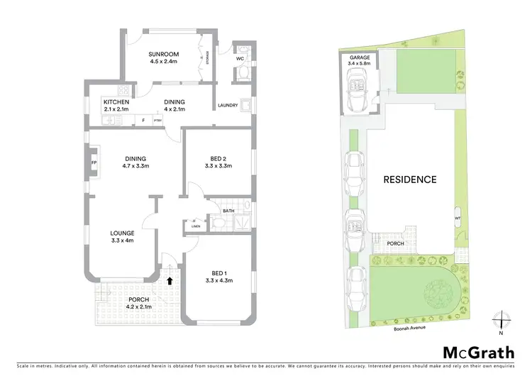 Floorplan of Homely house listing, 8 Boonah Avenue, Eastgardens NSW 2036