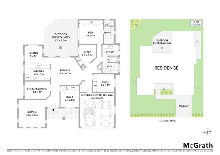 Floorplan of Homely house listing, 346 Mackenzie Street, Rangeville QLD 4350