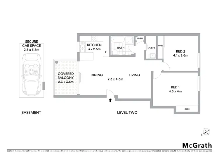 Floorplan of Homely apartment listing, 12/295 Victoria Road, Marrickville NSW 2204