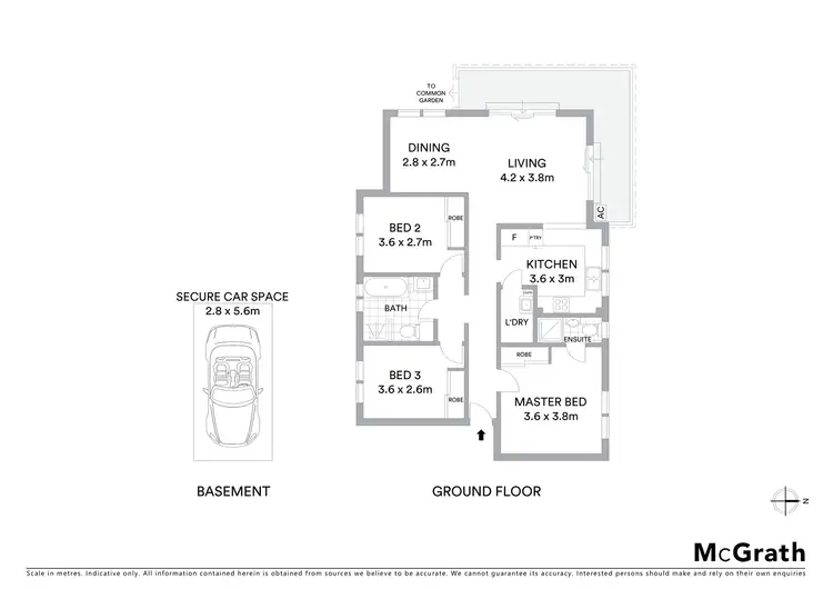 Floorplan of Homely apartment listing, 8/13 Ocean Street North, Bondi NSW 2026