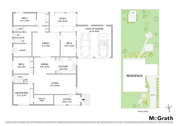 Floorplan of Homely house listing, 50 Anthony Street, Blacktown NSW 2148