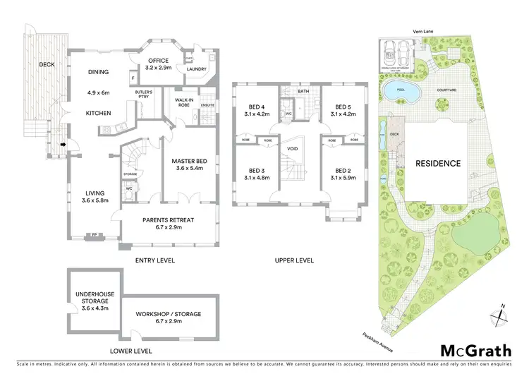 Floorplan of Homely house listing, 3 Peckham Avenue, Chatswood NSW 2067