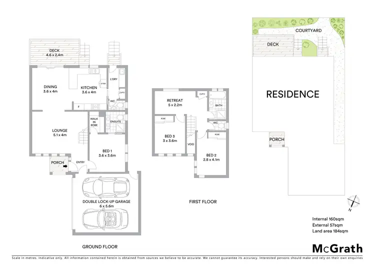 Floorplan of Homely townhouse listing, 2/107 Mount View Parade, Croydon VIC 3136