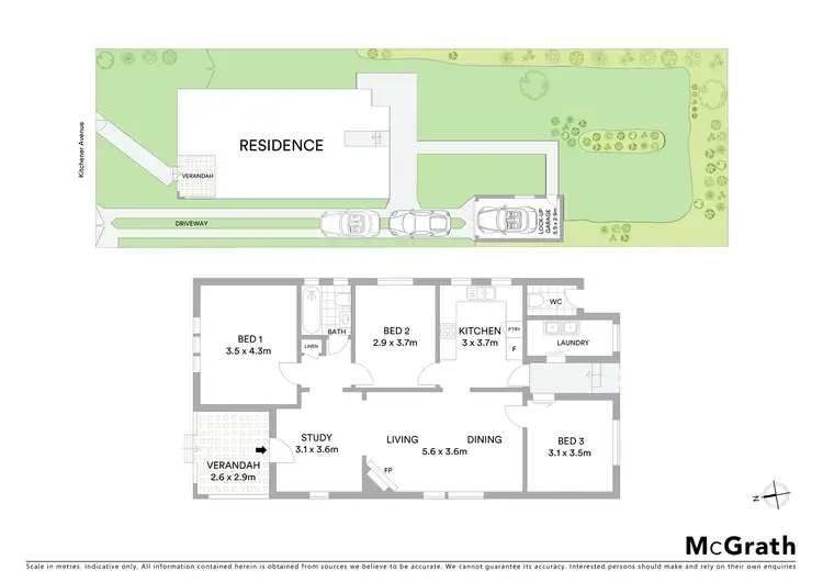Floorplan of Homely house listing, 50 Kitchener Avenue, Earlwood NSW 2206