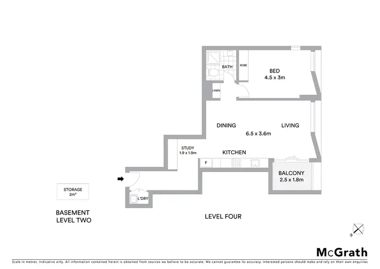 Floorplan of Homely apartment listing, 409/147 Ross Street, Forest Lodge NSW 2037