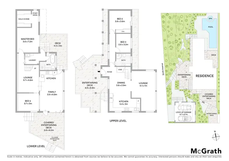 Floorplan of Homely house listing, 55 Smith Avenue, Allambie Heights NSW 2100