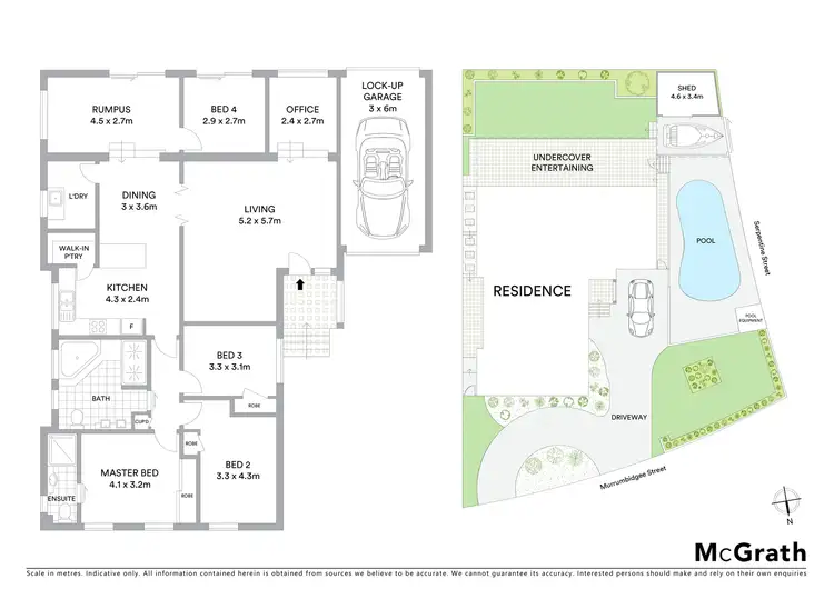 Floorplan of Homely house listing, 1 Murrumbidgee Street, Bossley Park NSW 2176