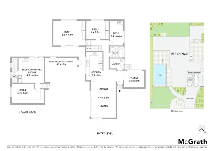 Floorplan of Homely house listing, 74 Elliott Avenue, East Ryde NSW 2113