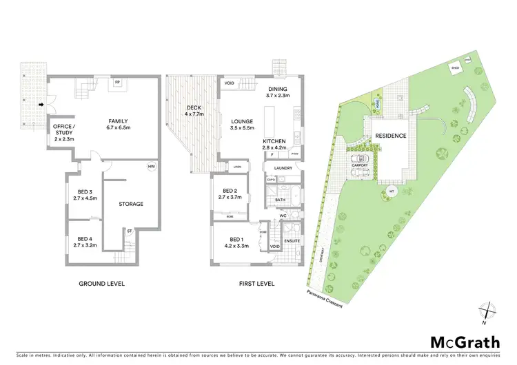 Floorplan of Homely house listing, 58 Panorama Crescent, Prince Henry Heights QLD 4350