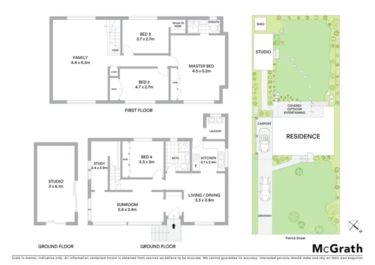 Floorplan of Homely house listing, 15 Patrick Street, Avalon Beach NSW 2107