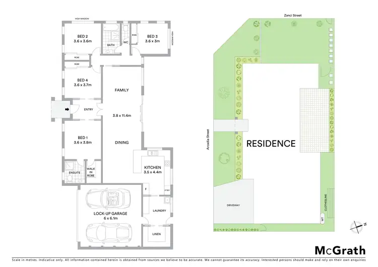 Floorplan of Homely house listing, 1 Arcadia Street, Crace ACT 2911