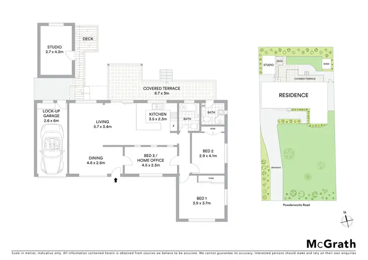 Floorplan of Homely house listing, 185 Powderworks Road, Elanora Heights NSW 2101