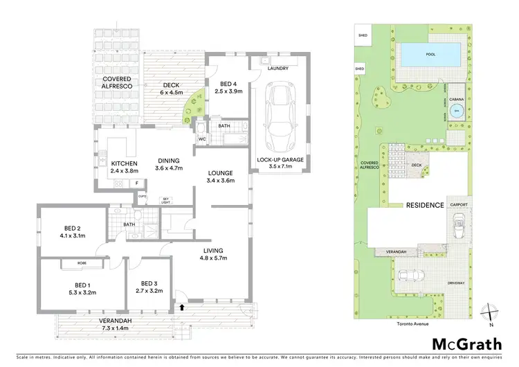 Floorplan of Homely house listing, 17 Toronto Avenue, Cromer NSW 2099