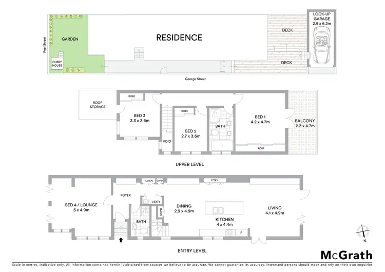Floorplan of Homely house listing, 15 Peel Street, Dover Heights NSW 2030
