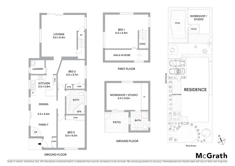 Floorplan of Homely house listing, 15 Sixth Street, Adamstown NSW 2289