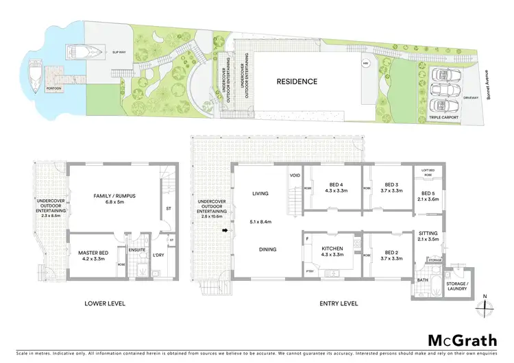 Floorplan of Homely house listing, 23 Bonnet Avenue, Como NSW 2226