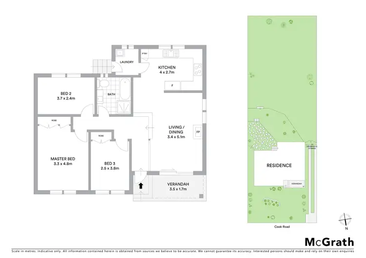 Floorplan of Homely house listing, 28 Cook Road, Wentworth Falls NSW 2782