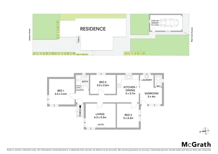 Floorplan of Homely house listing, 19 Hobson Street, Newport VIC 3015