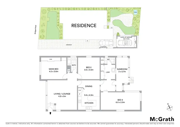 Floorplan of Homely house listing, 180 Bridges Road, New Lambton NSW 2305