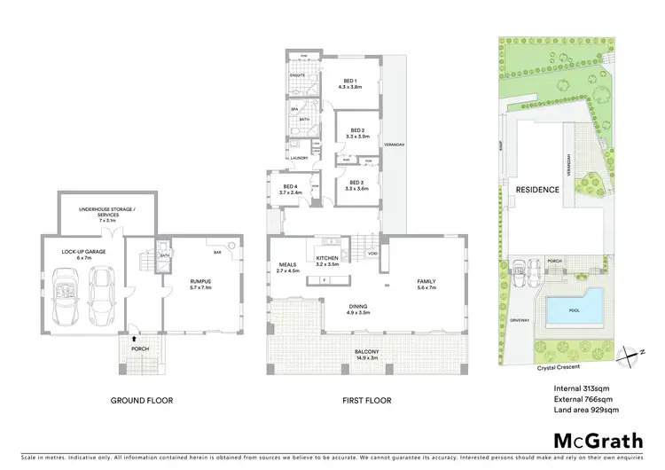 Floorplan of Homely house listing, 31 Crystal Crescent, Wyong NSW 2259