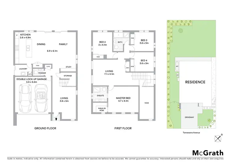 Floorplan of Homely house listing, 33 Tarrawarra Avenue, Gledswood Hills NSW 2557