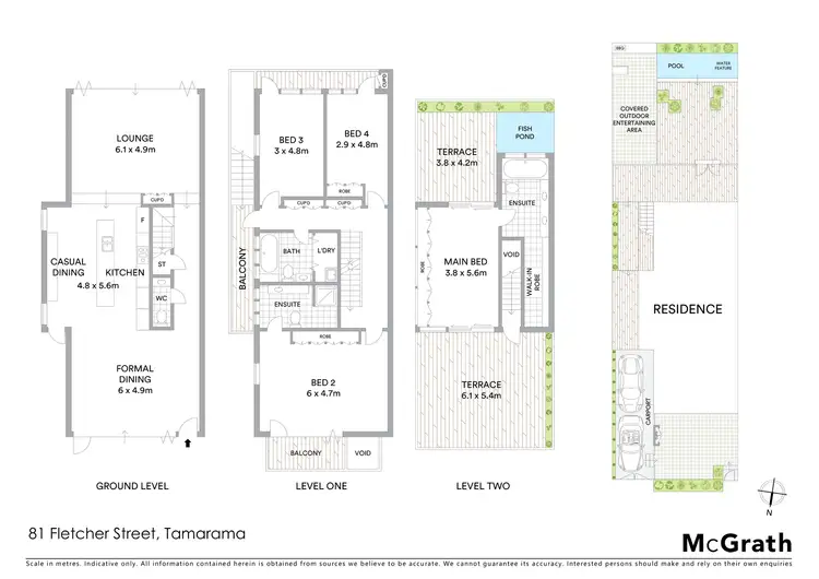Floorplan of Homely house listing, 81 Fletcher Street, Tamarama NSW 2026