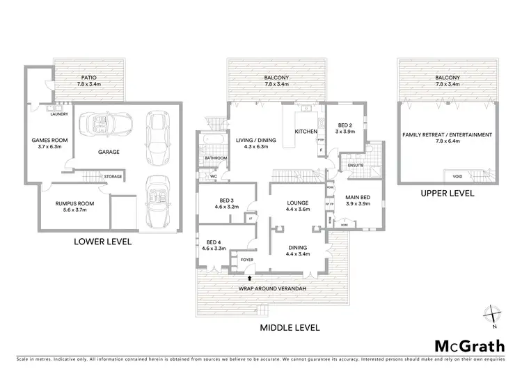 Floorplan of Homely house listing, 23 Queens Road, Hamilton QLD 4007