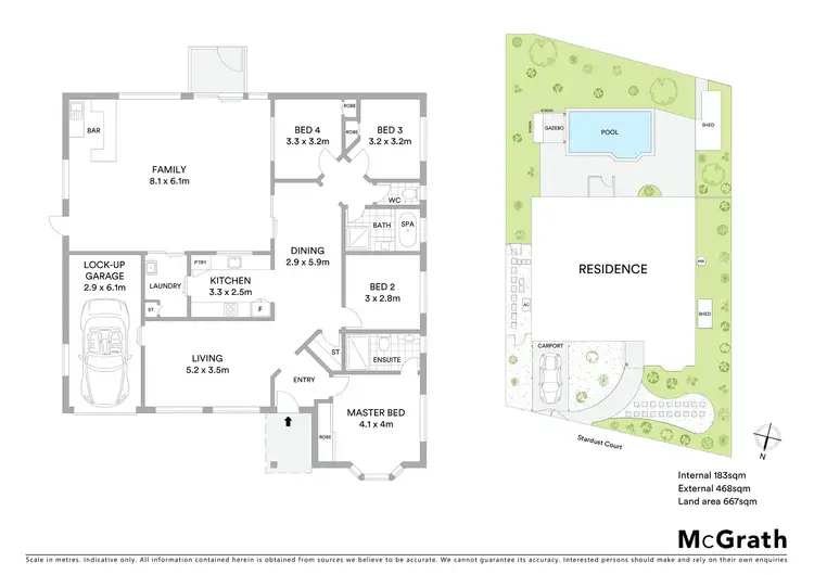 Floorplan of Homely house listing, 3 Stardust Court, Sunrise Beach QLD 4567