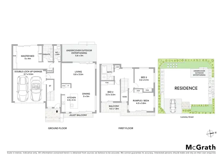 Floorplan of Homely house listing, 7 Locksley Street, Cronulla NSW 2230