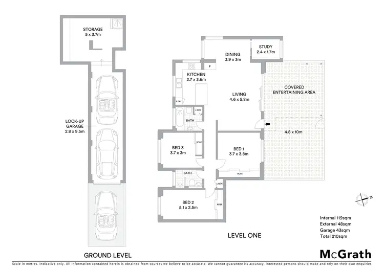 Floorplan of Homely unit listing, 1/14 Campbell Street, Clovelly NSW 2031