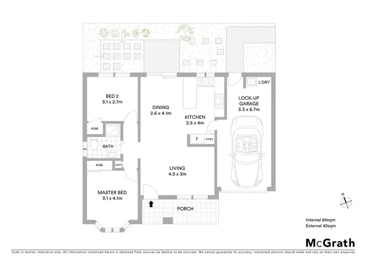 Floorplan of Homely villa listing, 7/219 Brisbane Water Drive, Point Clare NSW 2250