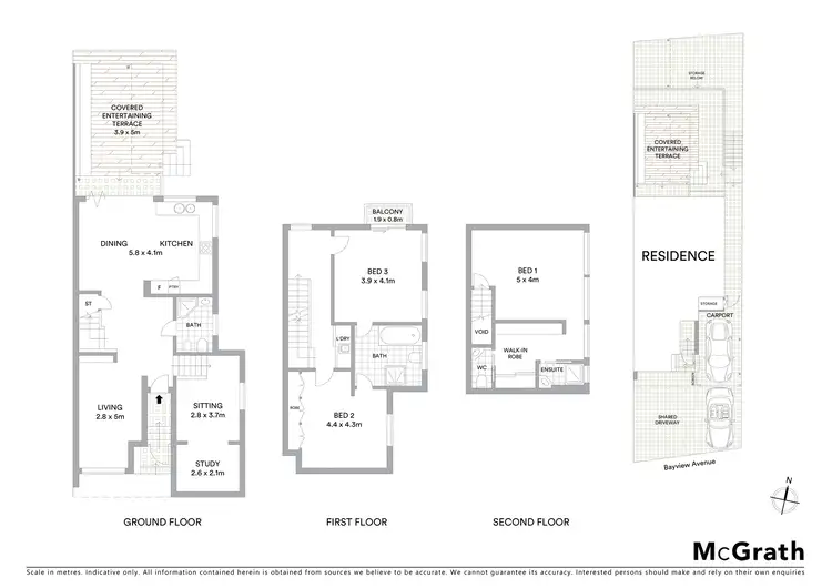 Floorplan of Homely house listing, 17 Bayview Avenue, Earlwood NSW 2206