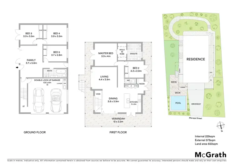 Floorplan of Homely house listing, 3 Merope Street, Sunrise Beach QLD 4567