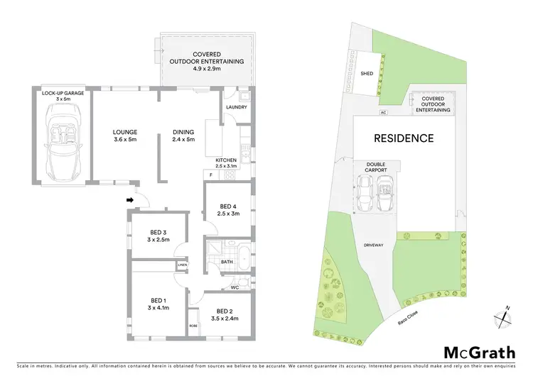 Floorplan of Homely house listing, 4 Raco Close, Edensor Park NSW 2176