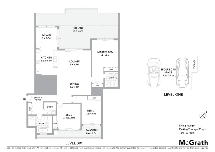 Floorplan of Homely apartment listing, 34/6 Clydesdale Place, Pymble NSW 2073