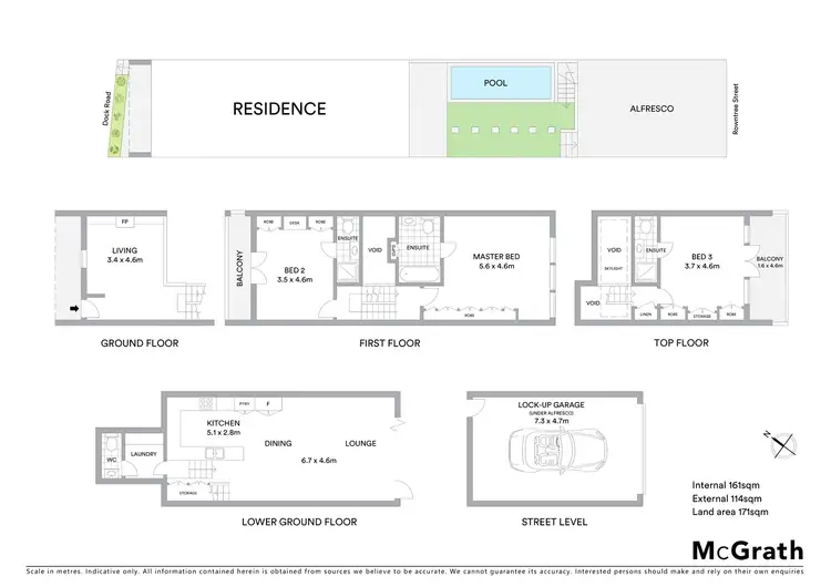 Floorplan of Homely house listing, 23 Dock Road, Birchgrove NSW 2041