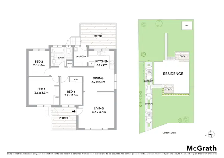 Floorplan of Homely house listing, 6 Gardenia Close, Narara NSW 2250