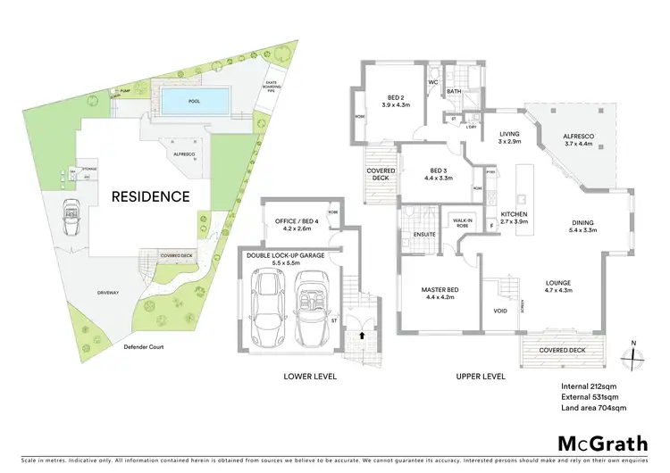 Floorplan of Homely house listing, 7 Defender Court, Sunrise Beach QLD 4567
