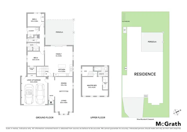 Floorplan of Homely house listing, 26 Nina Murdoch Crescent, Franklin ACT 2913