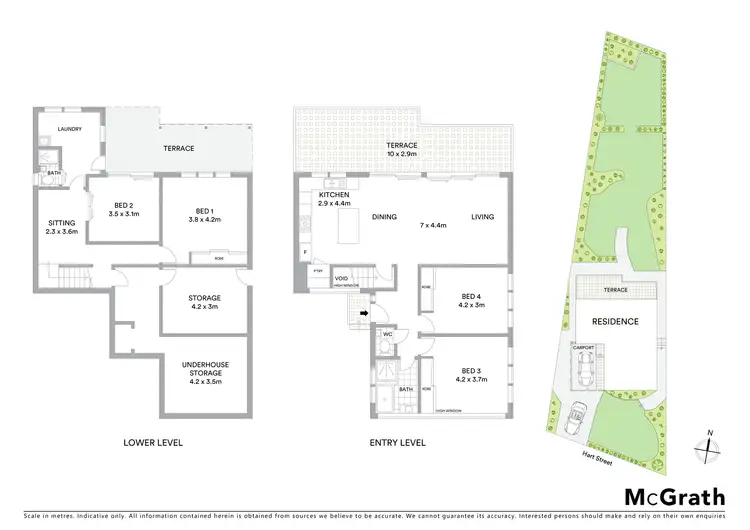 Floorplan of Homely house listing, 21 Hart Street, Lane Cove NSW 2066